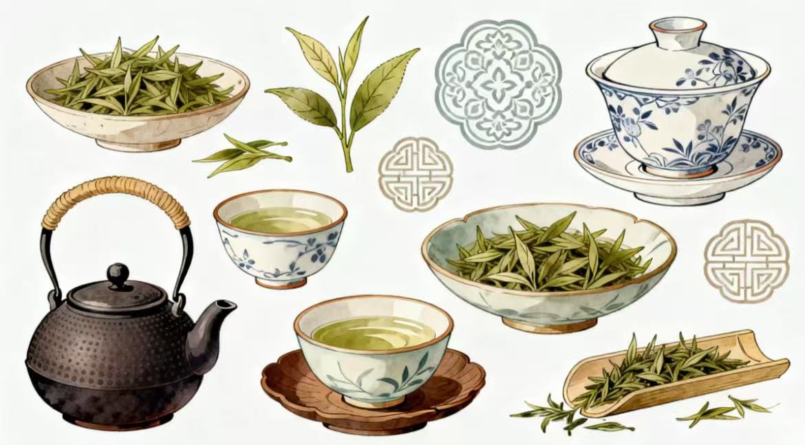 取茶